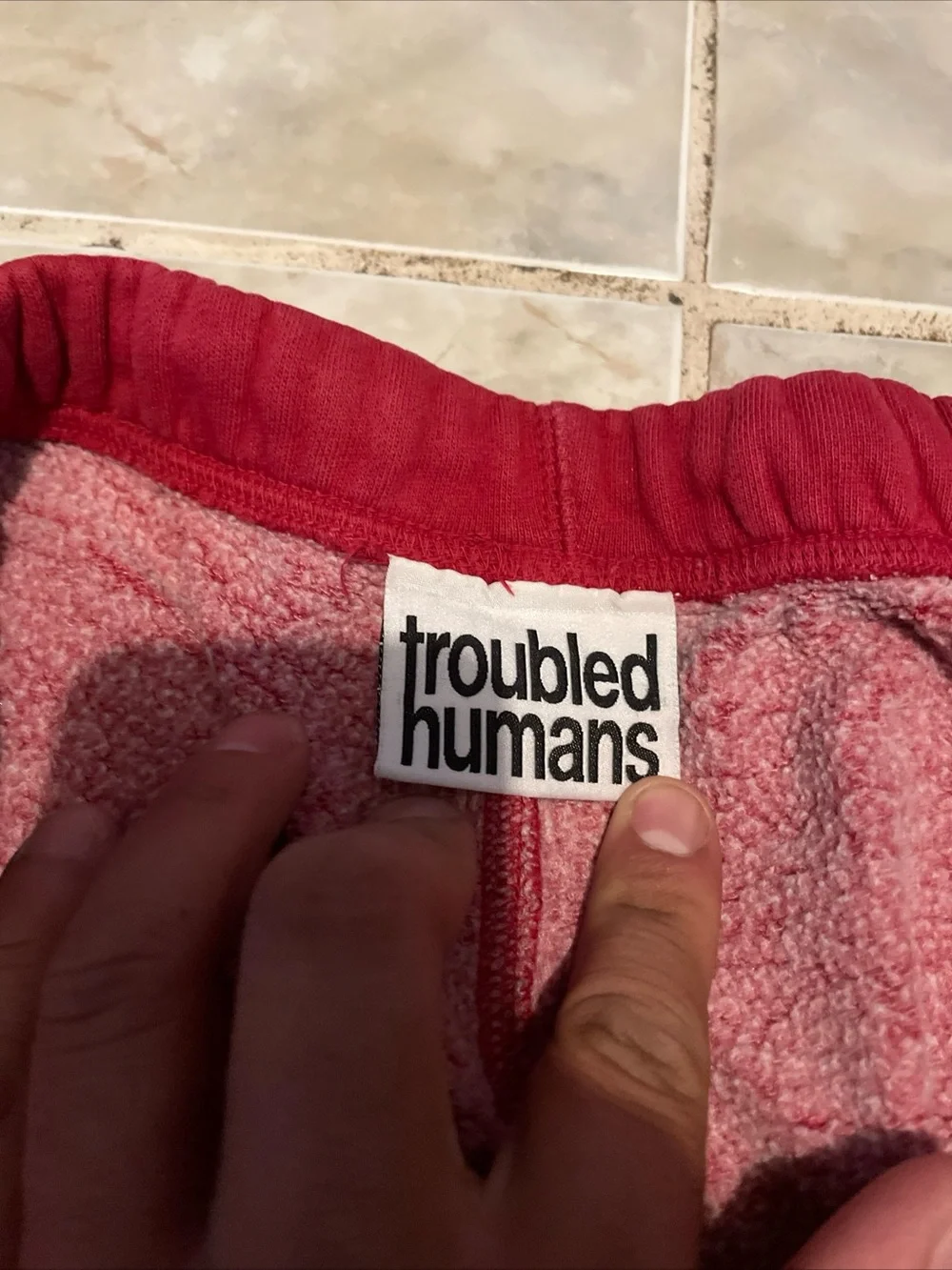 Troubled Humans Sex Lust Sweatpants Streetwear SZ Large